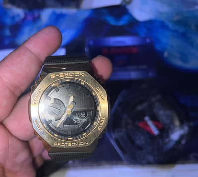 Casio G-Shock GM-2100G-1A9JF Gold Watch