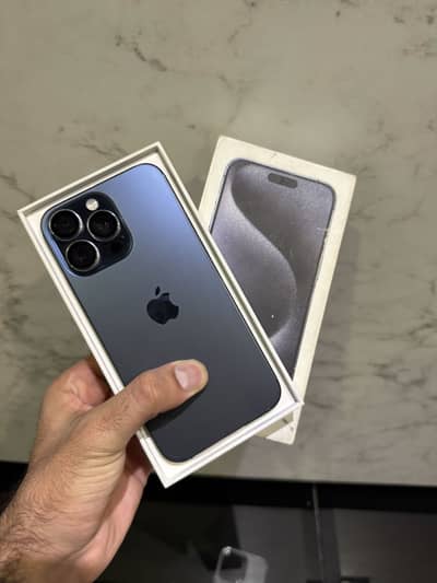 Iphone 15 pro max 256 gb pta approved with box LLA VARIANT