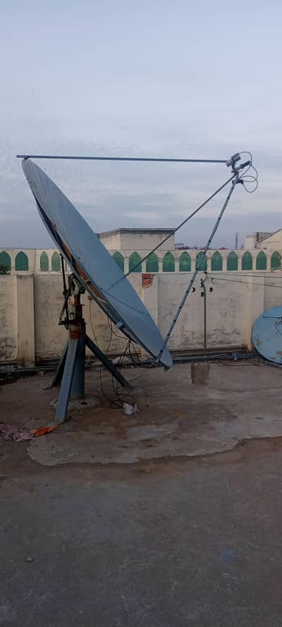 10 feet Dish Antenna with complete automatic motorized/revolving setup