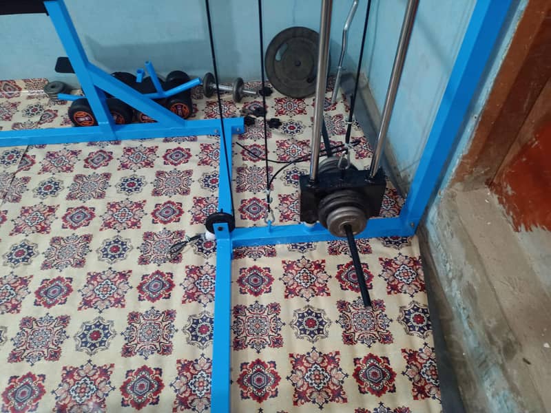 squats rack+pulldown+power rack 8