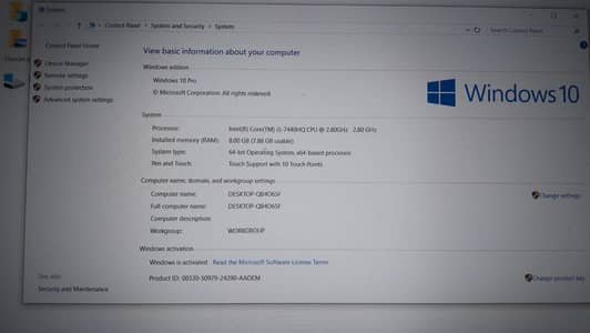 Dell Core I 5, 7th Gen