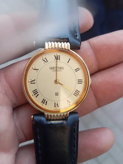 WESTAR SWISS MADE WATCH GOLD PLATED.