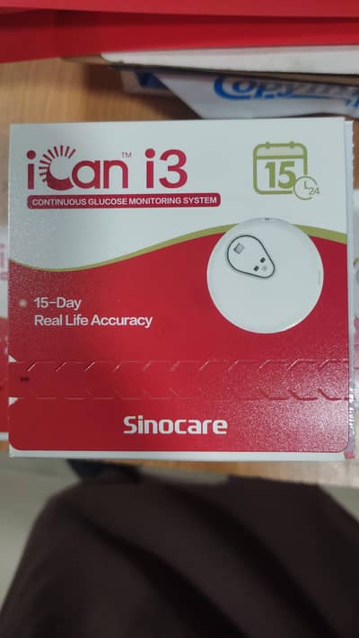 Sinocare iCan i3 CGM Sensor - Sugar Check Machine Without Pricking