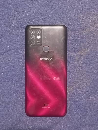infinix hot 10 4/64 box+charger