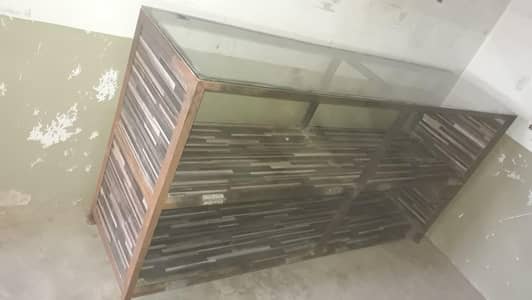 Glass Top Dressing Table