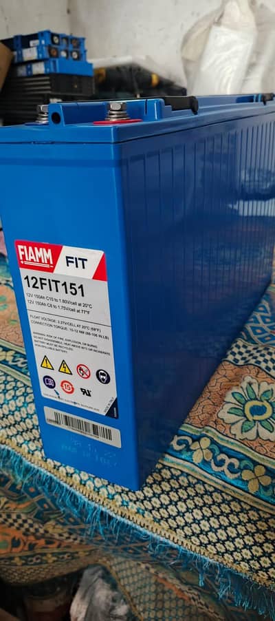 Fiamm Dry Battery 12V 150AH