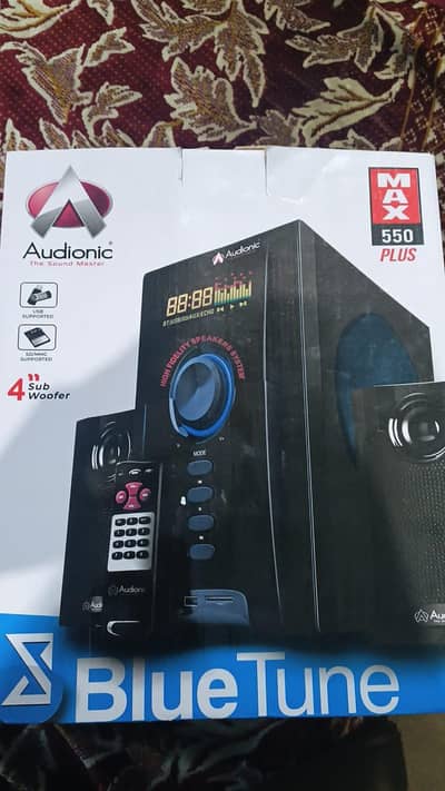 audionic speaker 550+  urgent sale