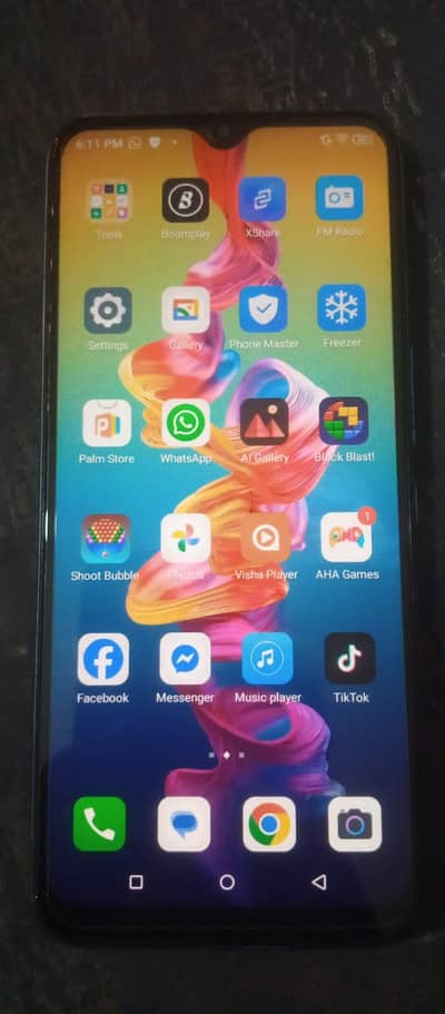 itel P37pro vision2plus neat clean 100%