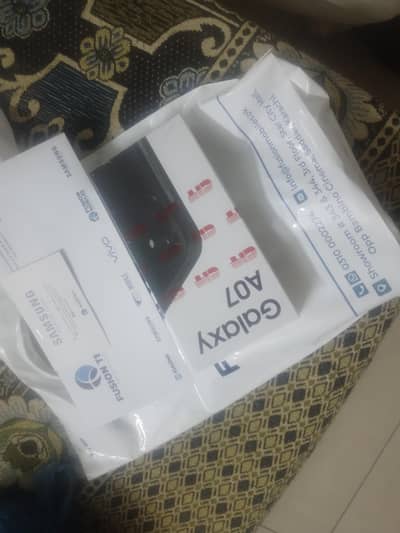 Samsung A07 Box Opened For Sale