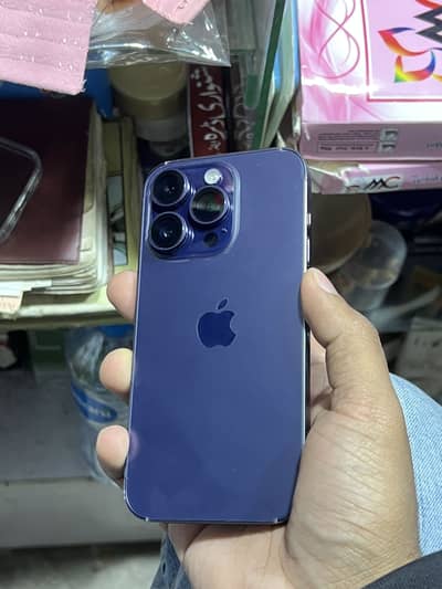 iPhone 14pro Pta Dual HK Approved Box+Cabel