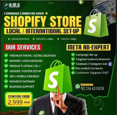 Professional Shopify Store Setup & ECommerce Services