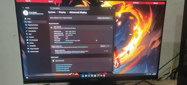 ASUS VA27EHE FHD IPS 75Hz Border less
