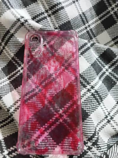 Samsung A07 Red Cover with premium Design