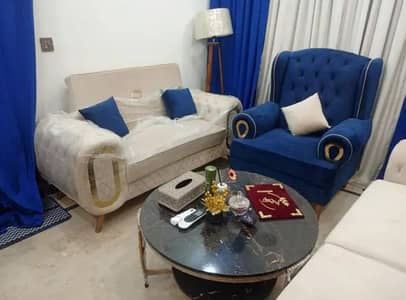 7 seaters sofa with center table