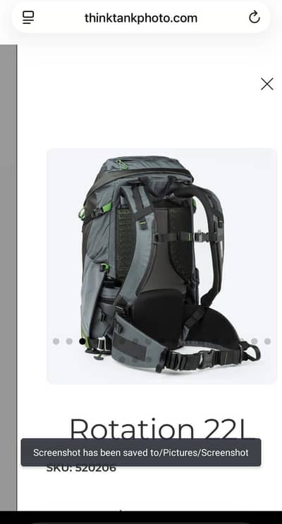 Rotation 180 Camera Bag