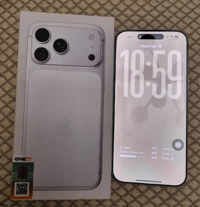 iPhone 17 ProMax  PTA GNext warranty