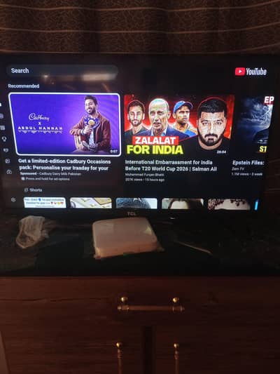 TCL smart tv with etisalad device for sell