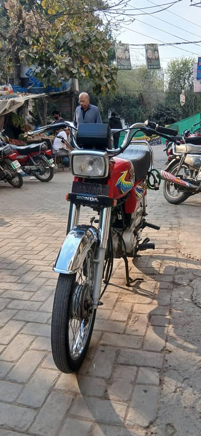 Honda CD 70 available for sale