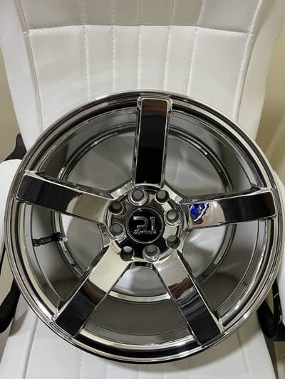 Super chrome rims 15 inches
