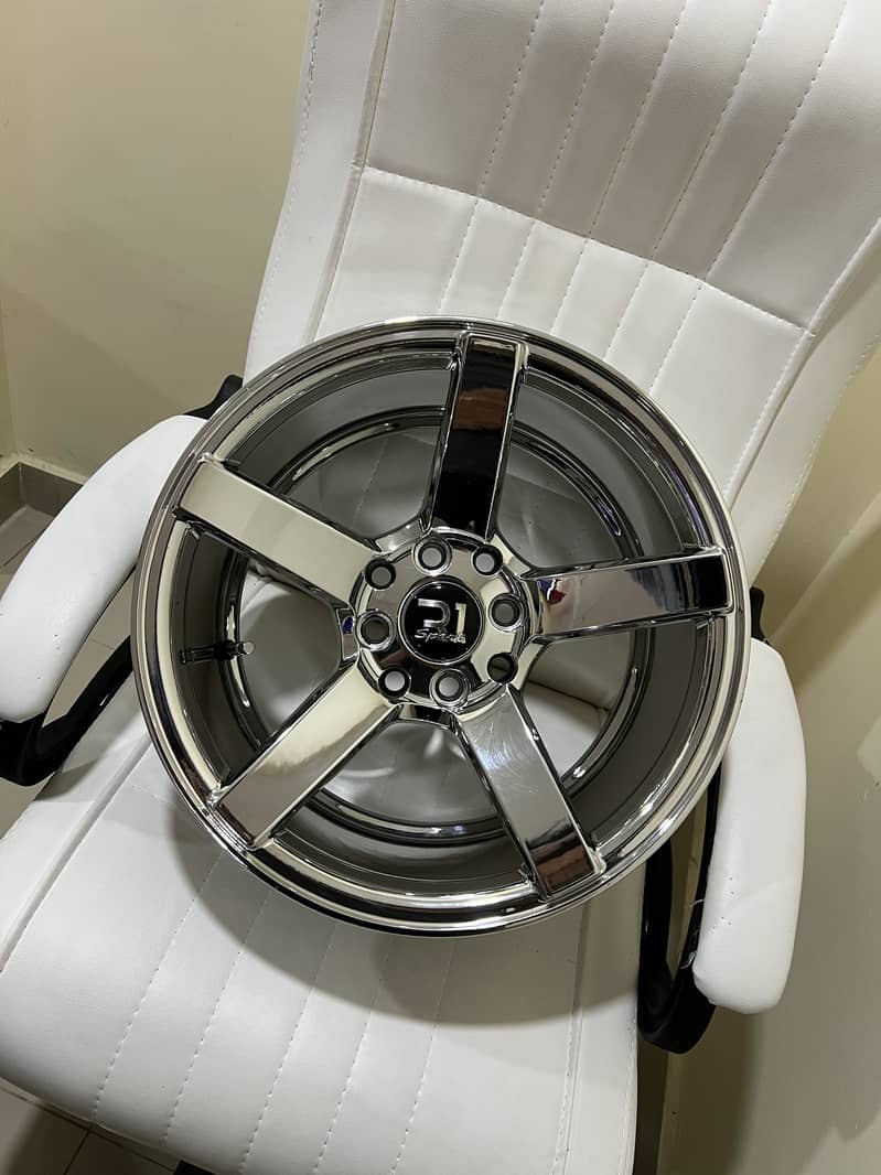 Super chrome rims 15 inches - Tyres - 1111443836