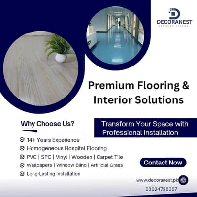 Wooden Floor | SPC | Vinyl Flooring Available – Lahore