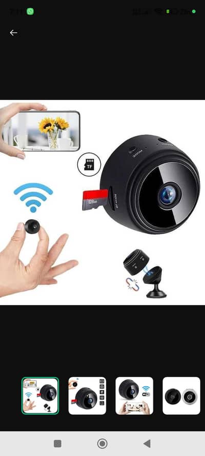 light weight mini wifi cammera