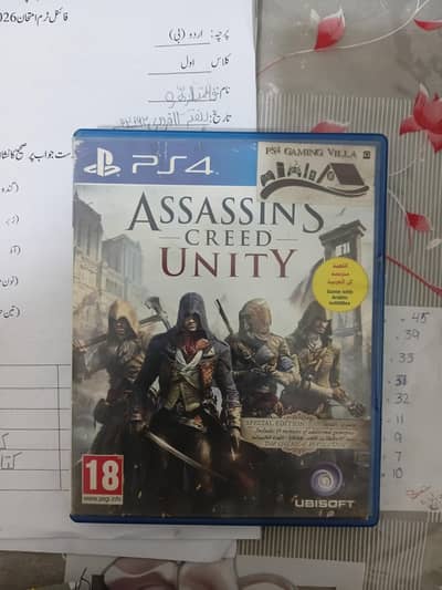 ASSASSIN'S CREED UNITY PS4