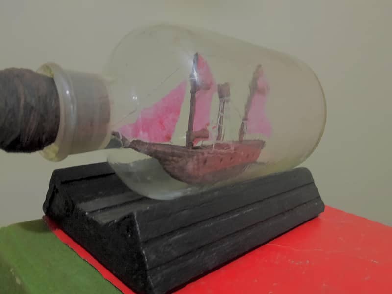 decoration bottle ship 1
