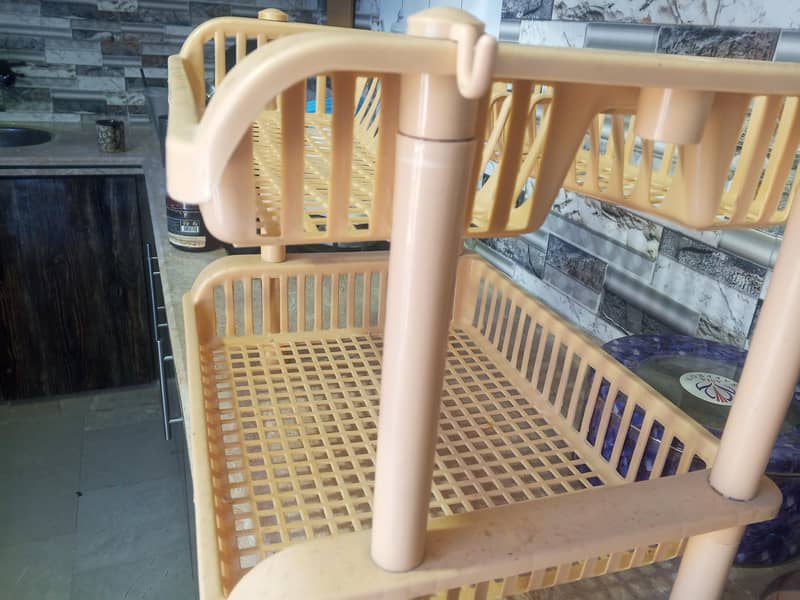 plastic kitchen rack 2