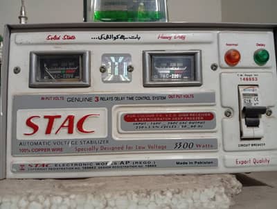 Stac Voltage Stabilizer 3300 watts