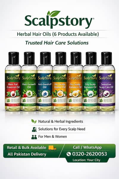 Scalpstory – Herbal Hair Oils, Coconut Oil, Hair Growth Oil
