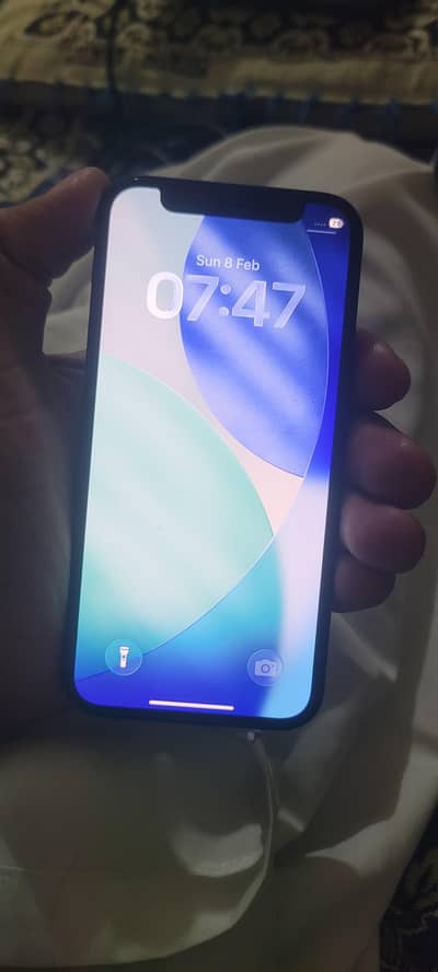Iphone 12 mini 64gb Non pta Back Camera Dhundla hai 1x because of lens