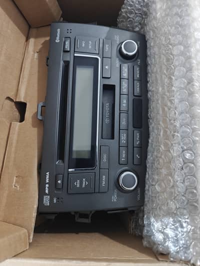 Original Corolla 2009 to 2013 CD player with full box