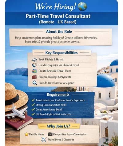 UK based travel. company