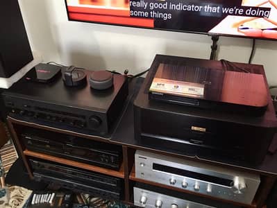 Denon High End Matching Pre-Power Amplifiers