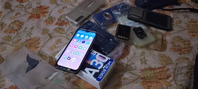 Samsung Galaxy a30s  with box official pta approved