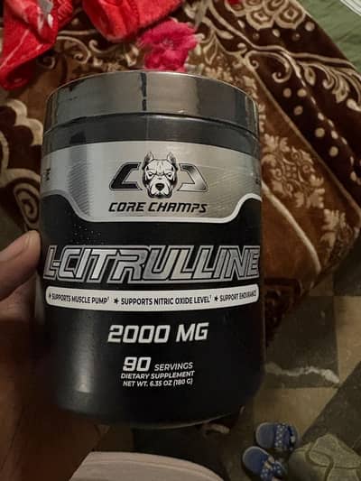 CORE CHAMPS L-Citrulline 2000mg | 90 Servings