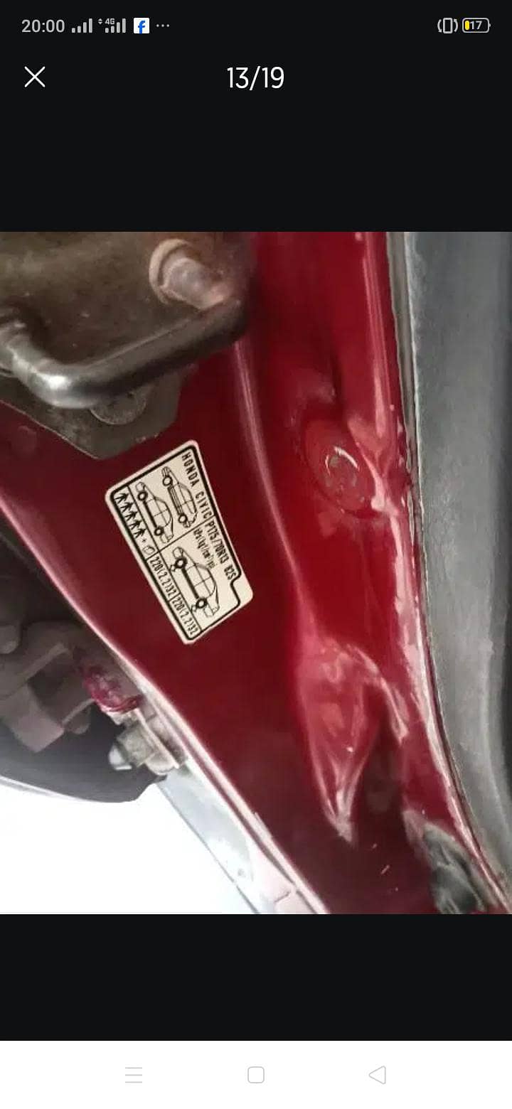 Civic 2000 exi 15