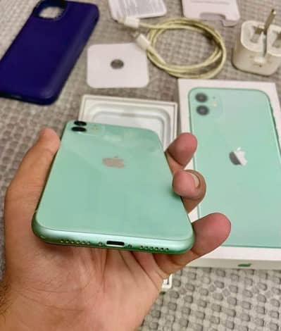 iPhone 11 64 gb  my WhatsApp number 03193220605