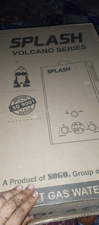 Gas Geyser SPLASH Model 819 (Unused)