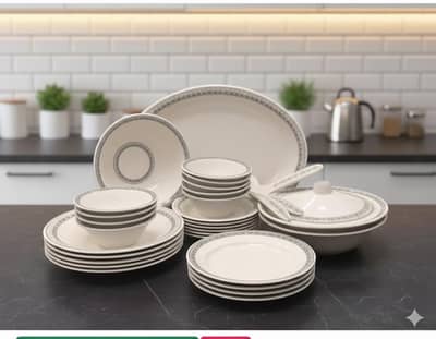 New Stylish Dinner Set – 12 Person