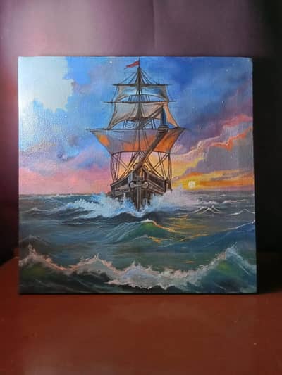 handmade acrylic painting