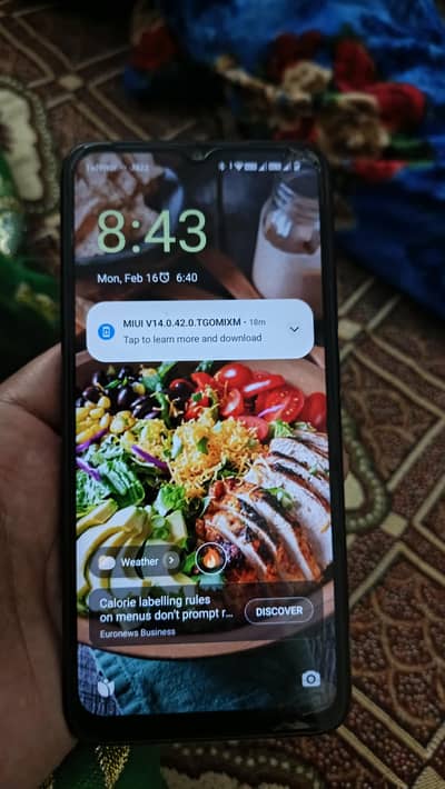 Redmi A2 4.64 Finger print not work only mobile and charger