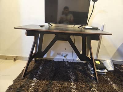 Open Wood Office Table