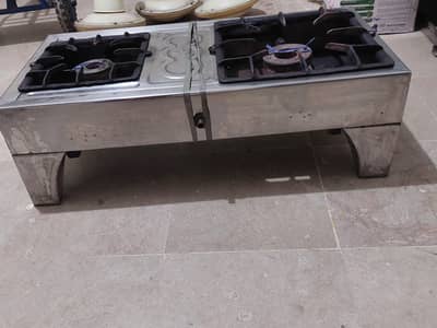 Steel stove