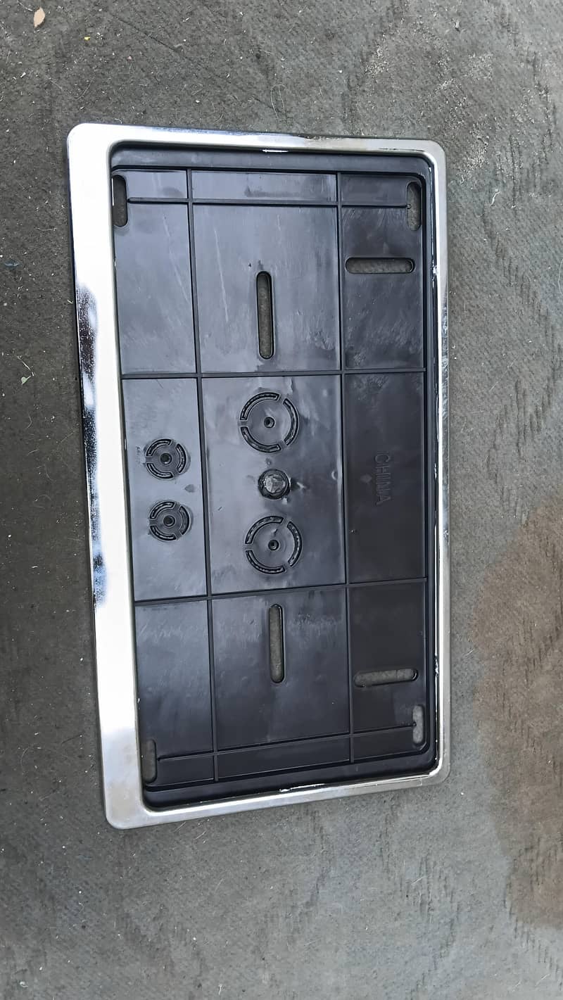 Number plate frames 4