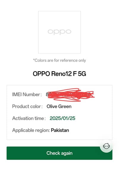 Oppo Reno 12f 5g