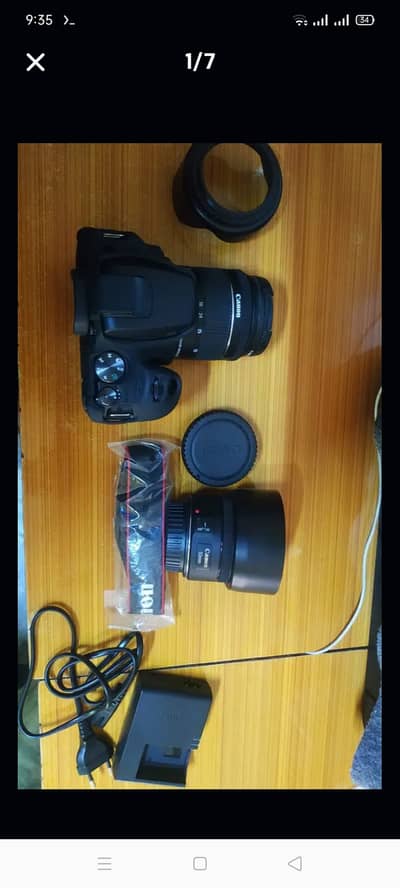 Canon EOS 200D Mark II DSLR Camera with EF-S 18-55mm IS STM Lens