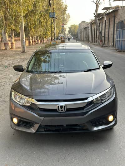Honda Civic 2018 Model Red Meter