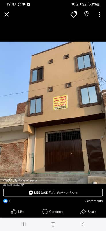 5 Marla Commercial Building For Sale Investor Rate Deal